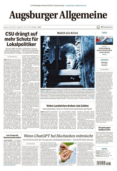 Hauptausgabe Augsburger Allgemeine (Stadt)