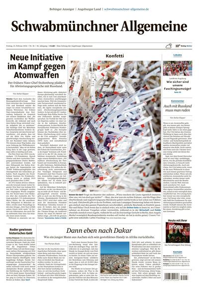 Schwabmünchner Allgemeine 2026-02-13