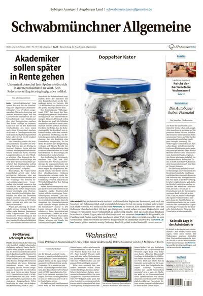 Schwabmünchner Allgemeine 2026-02-18