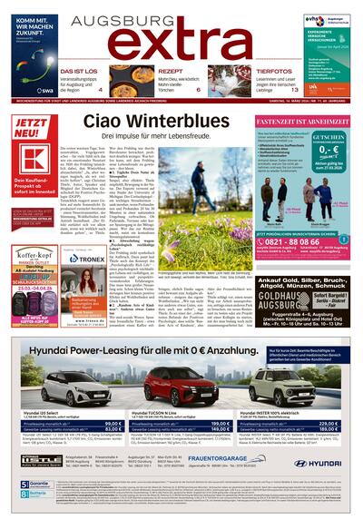 Augsburg extra 2026-03-14
