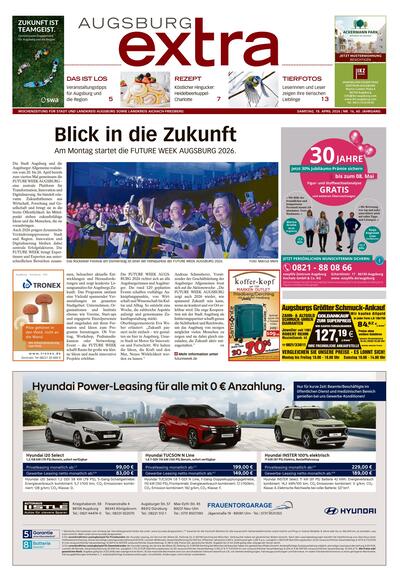 Augsburg extra 2026-04-18