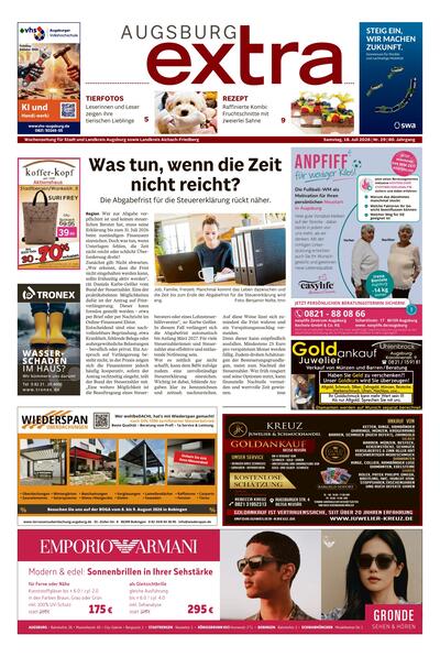 Augsburg extra 2026-07-18