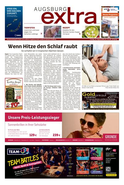 Augsburg extra 2026-08-14