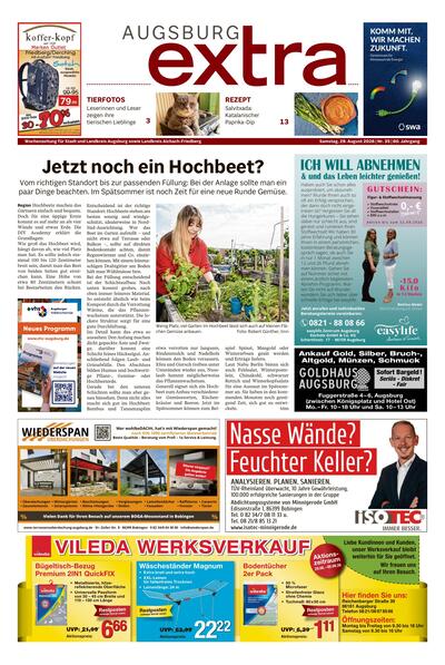 Augsburg extra 2026-08-29