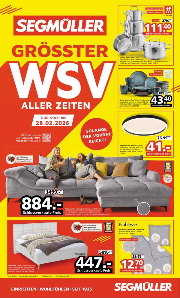 Segmüller 2026-02-18